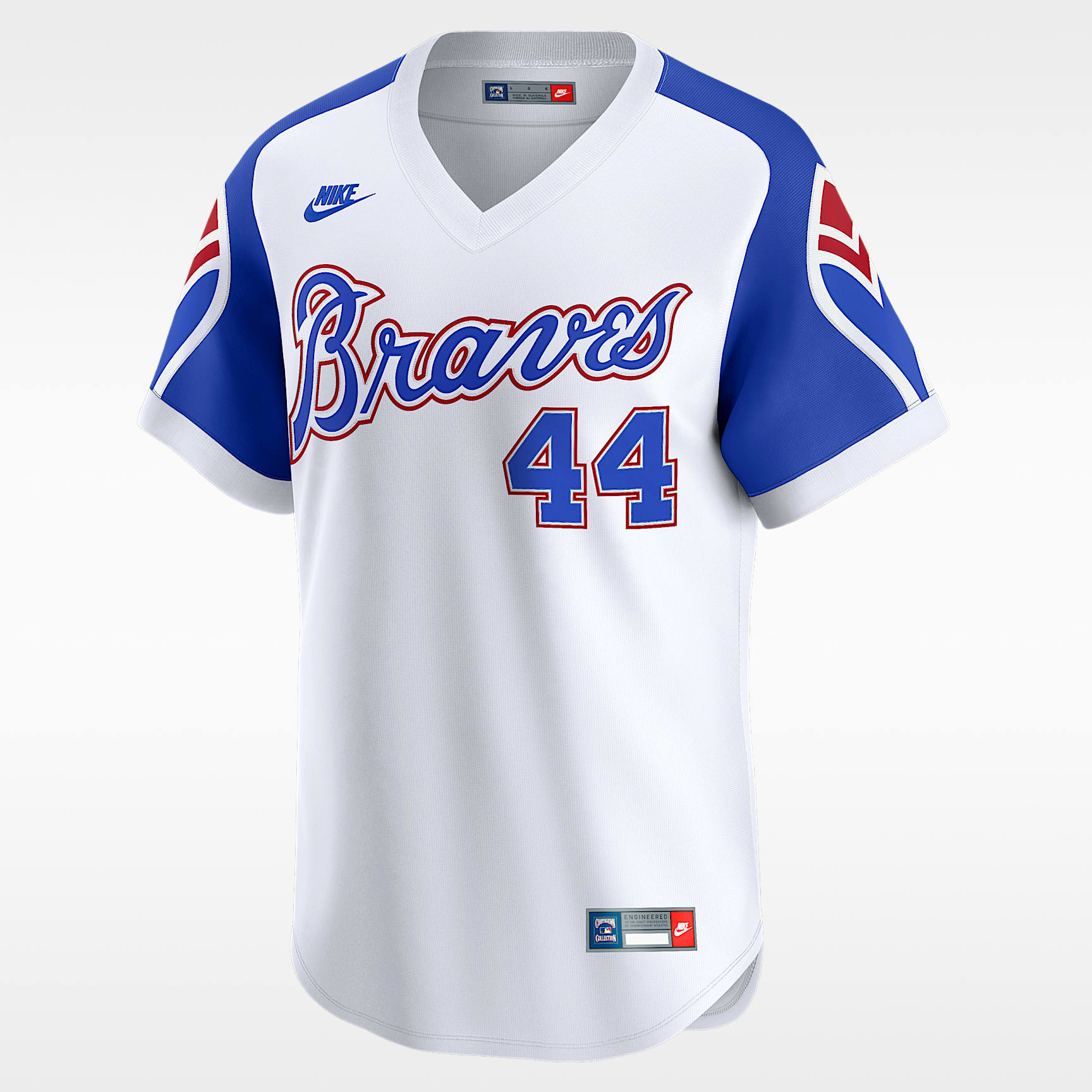 Reviews: Hank Aaron Atlanta Braves Cooperstown Men's Nike Dri-FIT